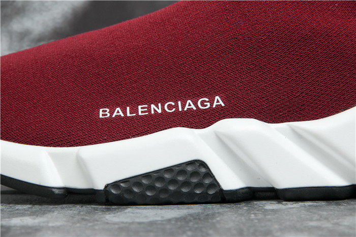 High Quality Balenciaga Speed Trainer Wine Red A16C30F7B150