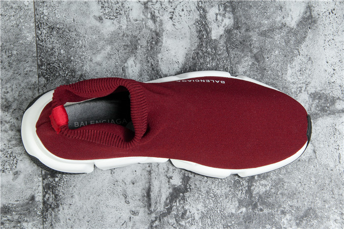 High Quality Balenciaga Speed Trainer Wine Red A16C30F7B150