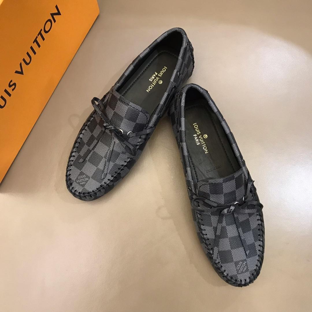 Louis Vuitton Arizona Moccasin Loafers for Men (Black) MS02784