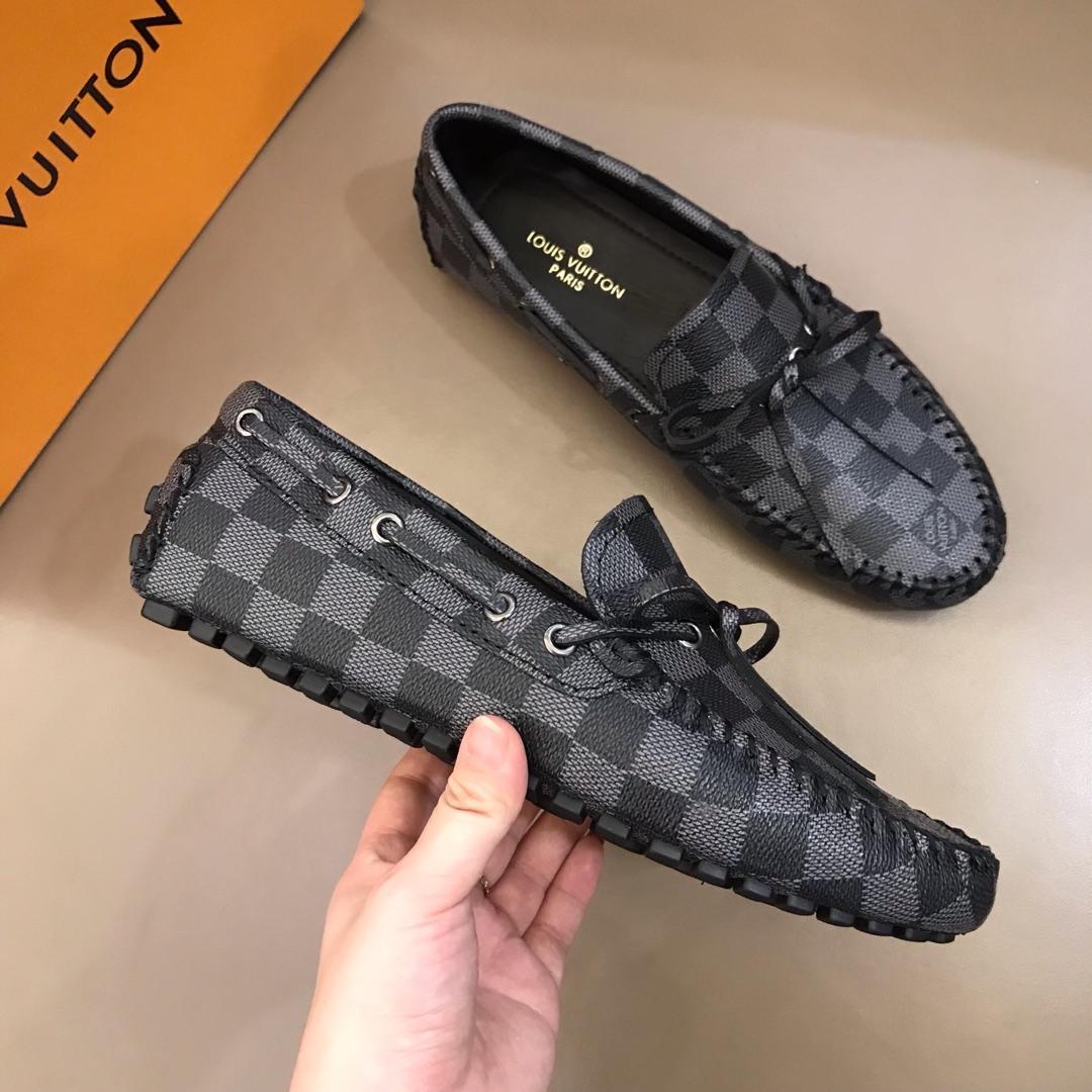 Louis Vuitton Arizona Moccasin Loafers for Men (Black) MS02784