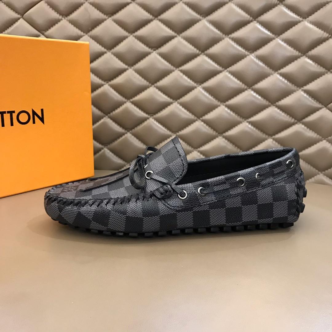 Louis Vuitton Arizona Moccasin Loafers for Men (Black) MS02784