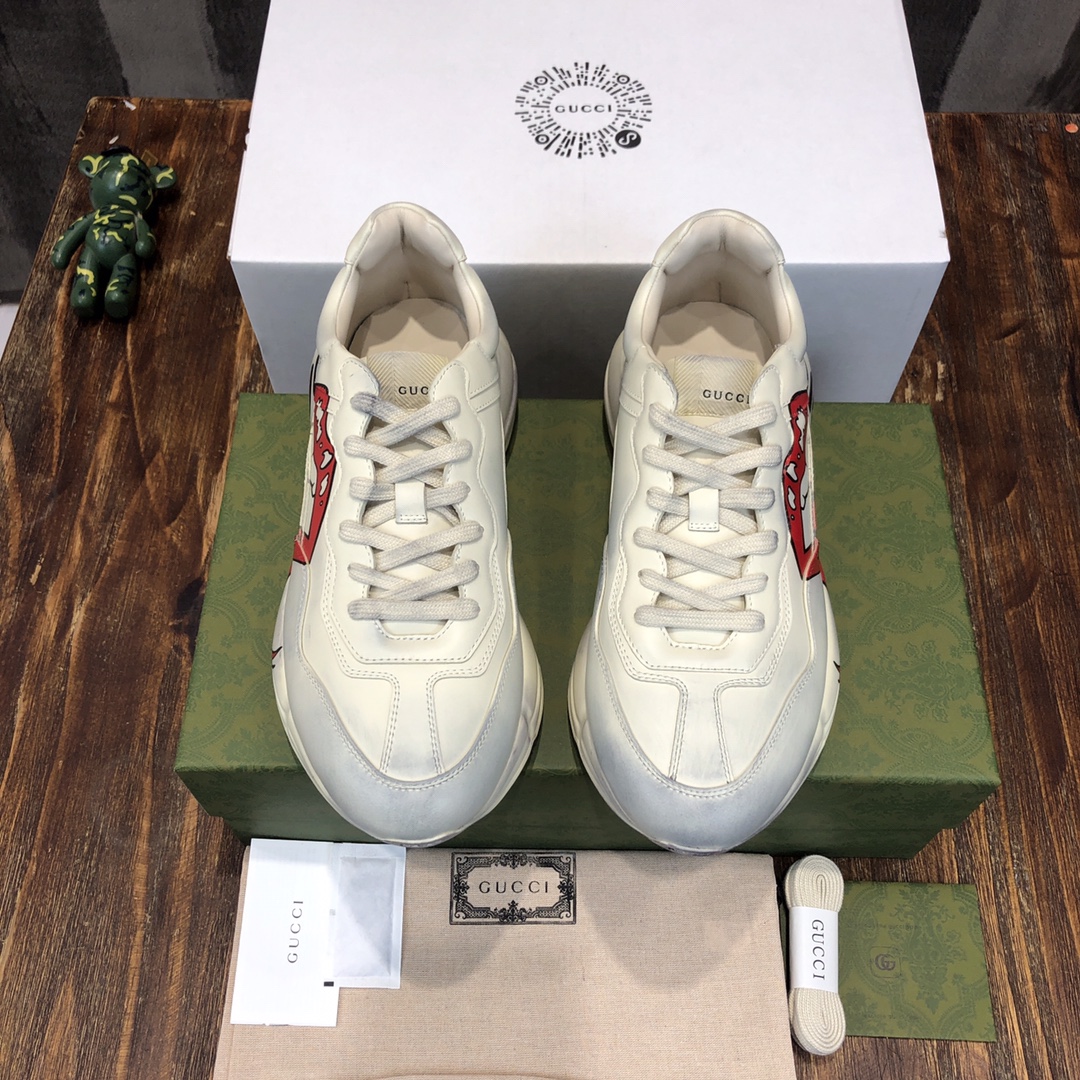 Gucci Rhyton Vintage Trainer Sneaker 