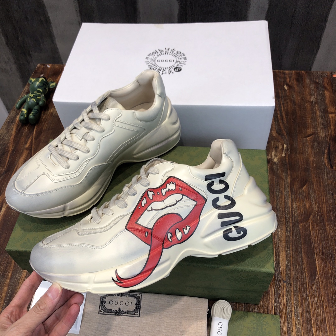 Gucci Rhyton Vintage Trainer Sneaker 