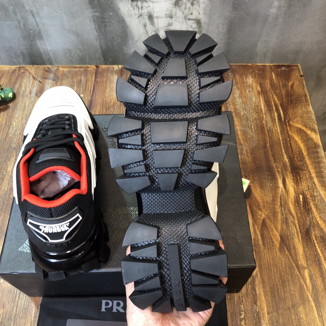 Prada classic sneaker with King kong series