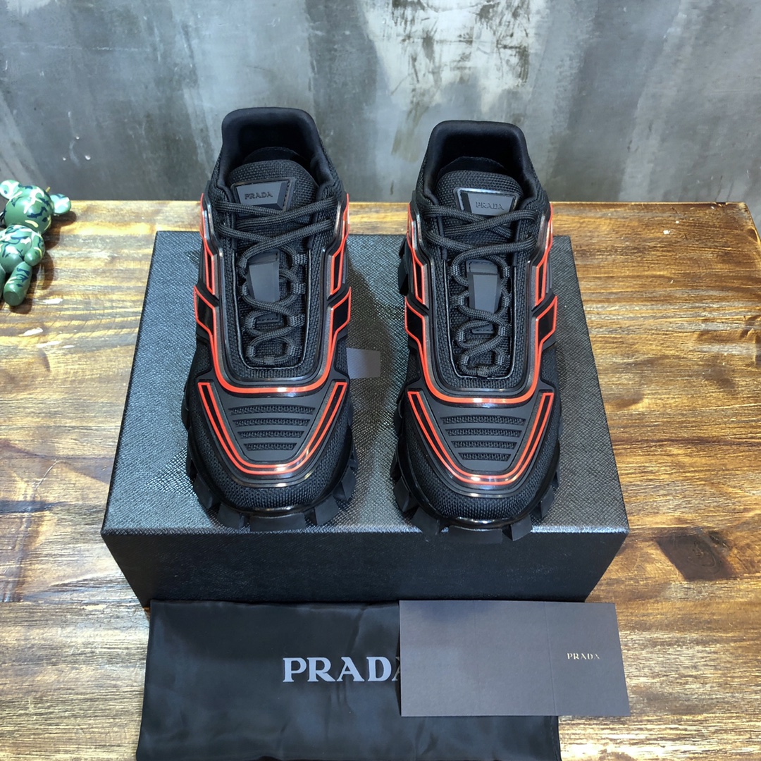 Prada classic sneaker with King kong series