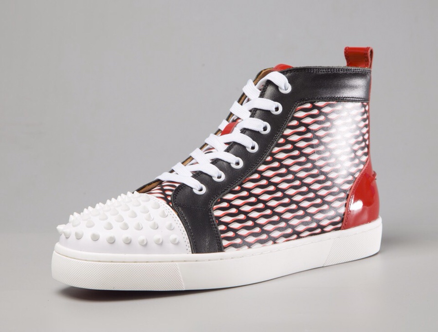 Christian Louboutin Sneaker Louis Spikes Flat