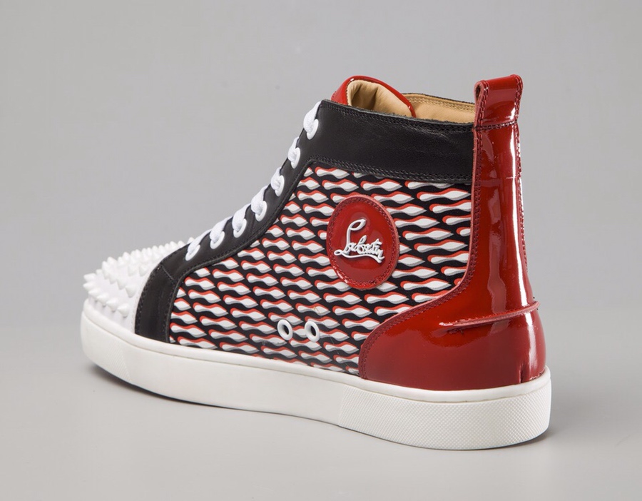 Christian Louboutin Sneaker Louis Spikes Flat