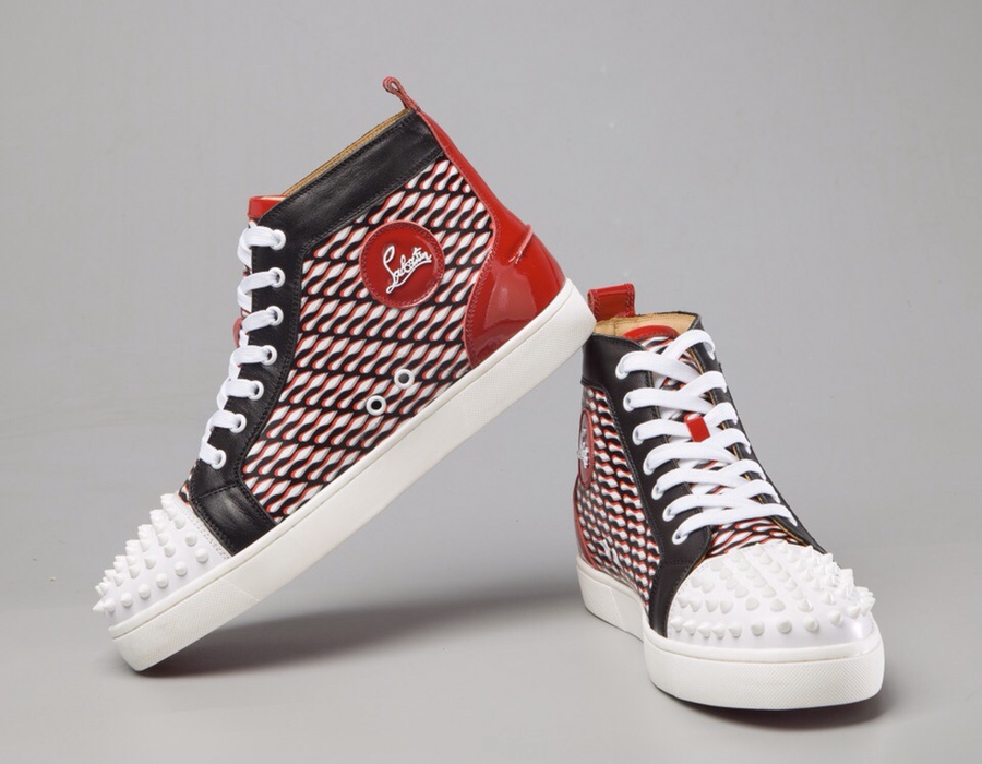 Christian Louboutin Sneaker Louis Spikes Flat