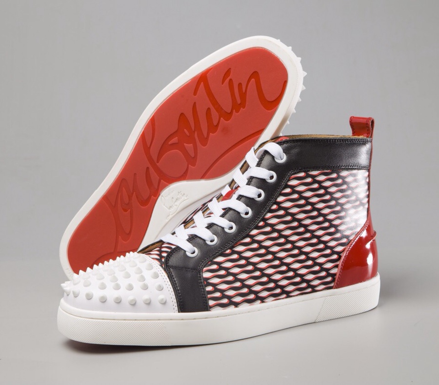 Christian Louboutin Sneaker Louis Spikes Flat