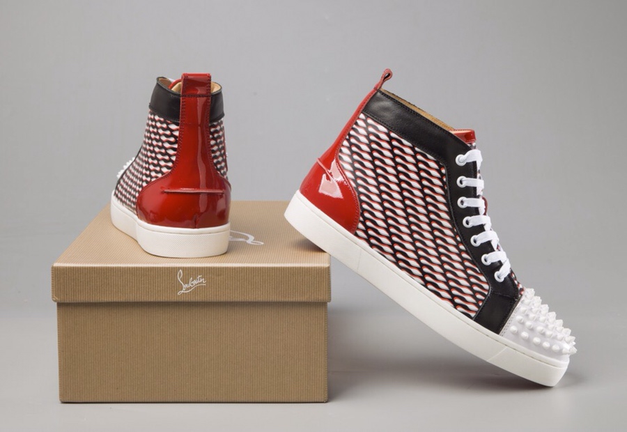 Christian Louboutin Sneaker Louis Spikes Flat