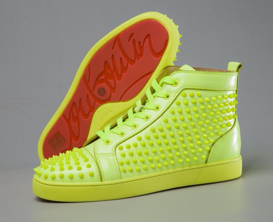 Christian Louboutin Sneaker Louis Spikes Flat