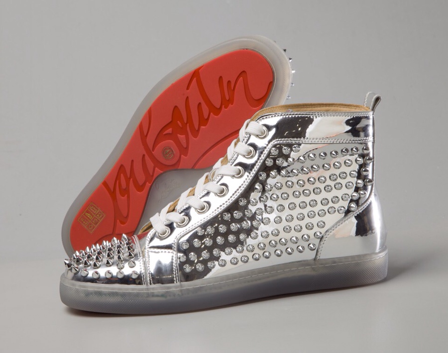 Christian Louboutin Sneaker Louis Spikes Flat