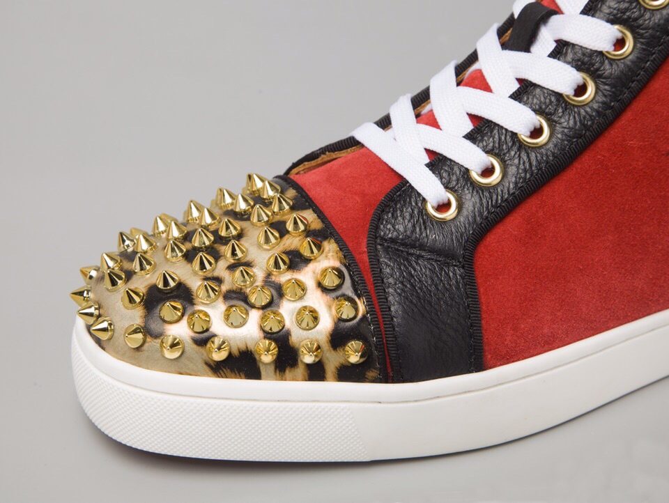 Christian Louboutin Sneaker Louis Spikes Flat