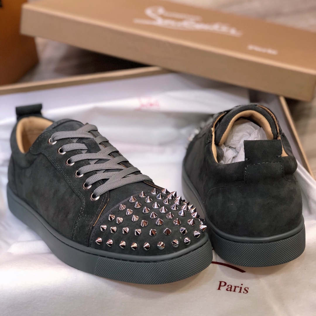 Christian Louboutin Sneaker Junior Spikes Flat