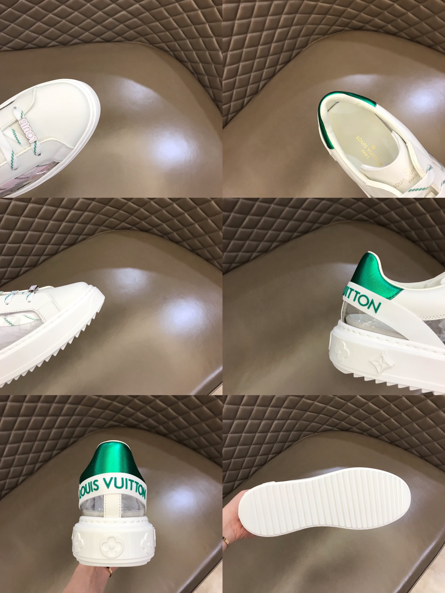 LV Monogram Transparent Trainer sneaker