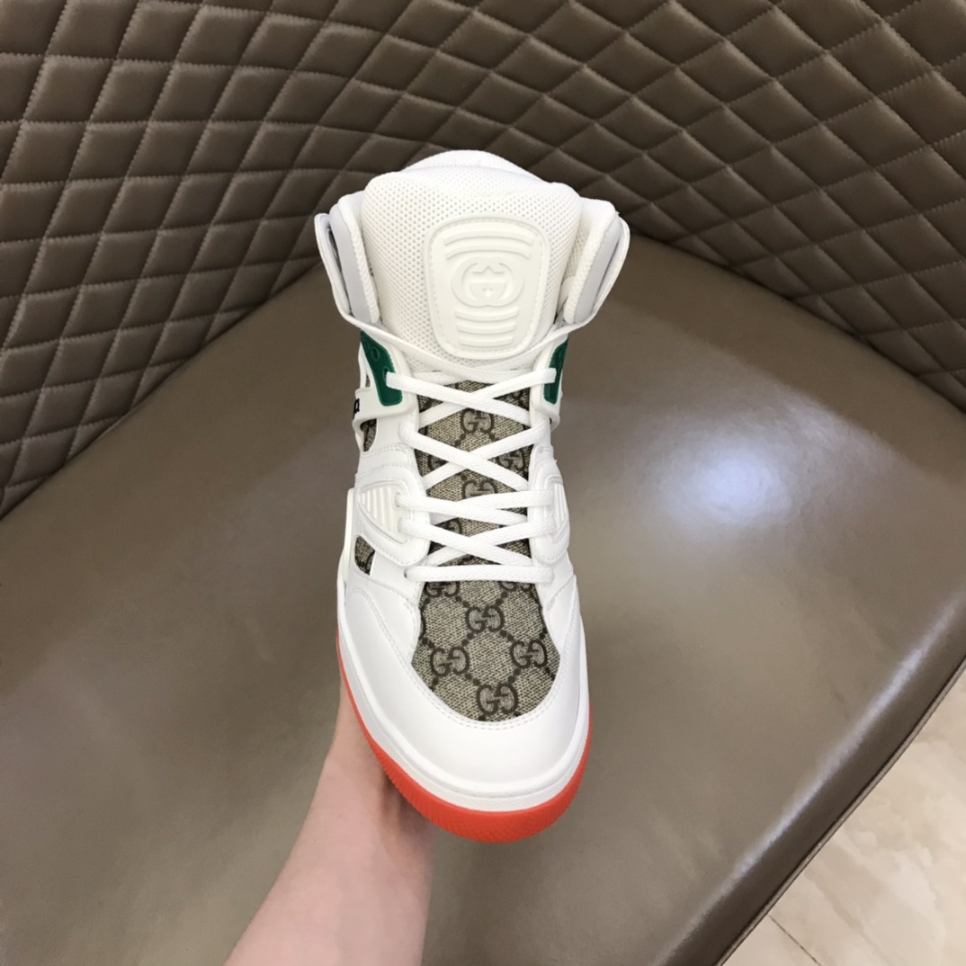 Gucci couples high Basket shoes