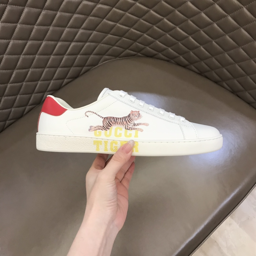 GUCCI classic Sneaker white shoes series