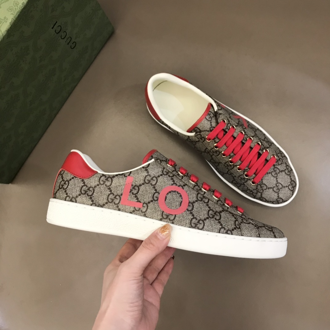 GUCCI classic Sneaker white shoes series