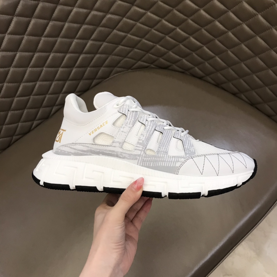 Versace Sneaker Chain Reaction in White