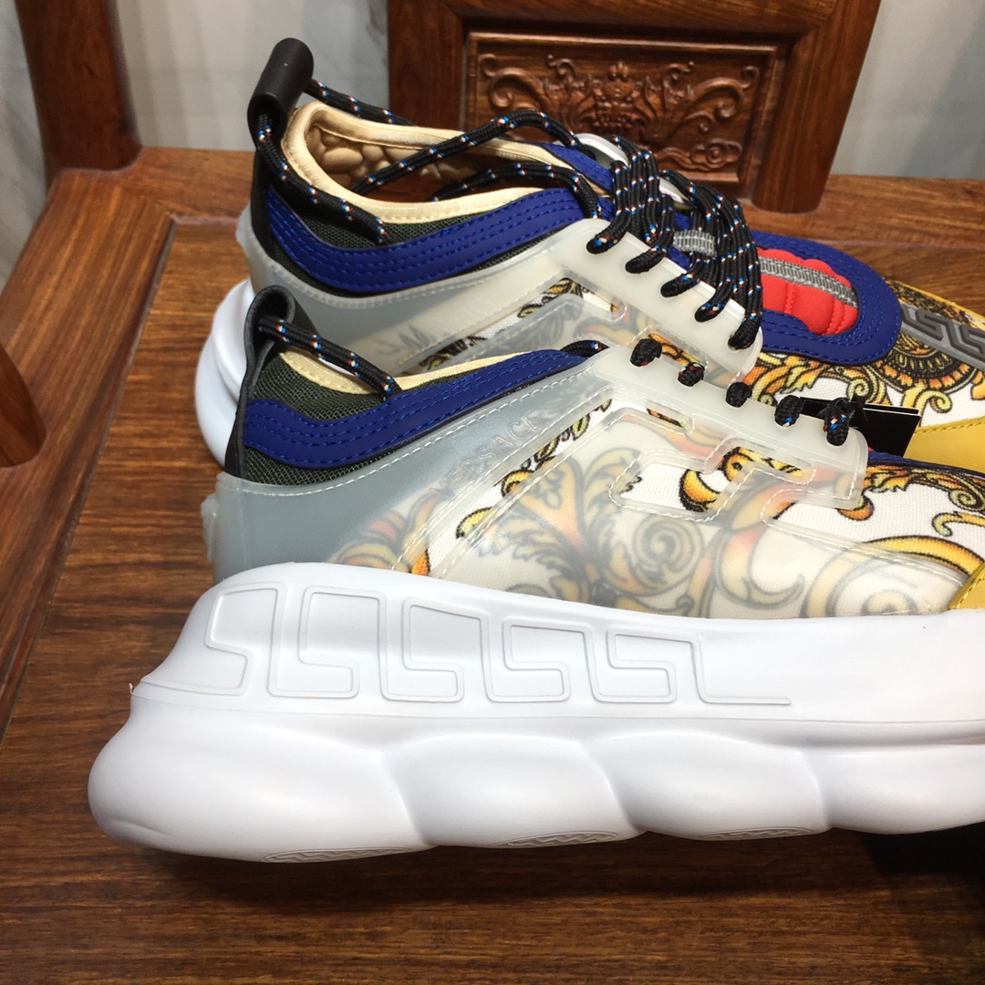 Versace Sneaker Chain Reaction in White