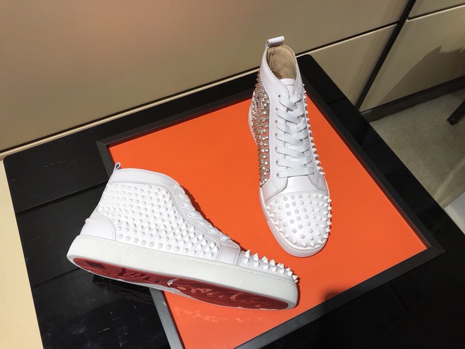 Christian Louboutin Sneaker Junior Spikes Flat