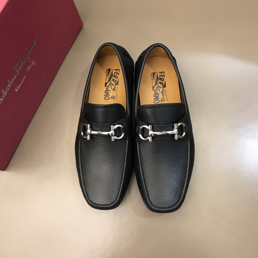 Salvatore Ferragam Dress shoe Moccasin in Black