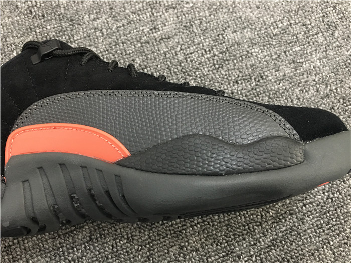 High Quality Air Jordan 12 Low BlackMax Orange