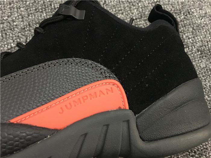 High Quality Air Jordan 12 Low BlackMax Orange