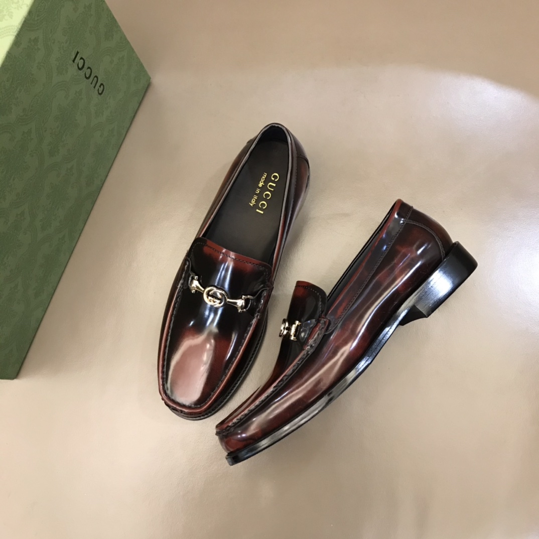 GUCCI 2022 new arrival Couples Formal shoes
