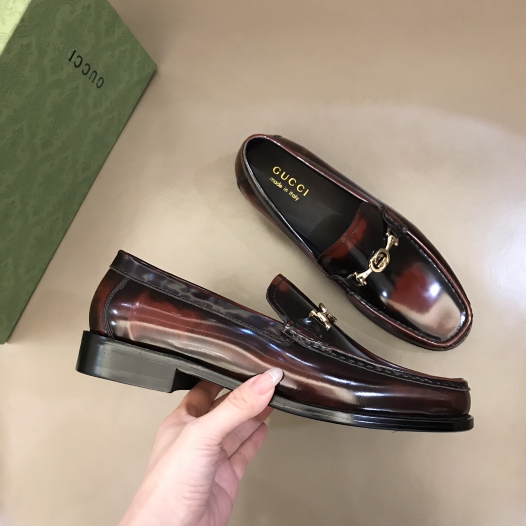 GUCCI 2022 new arrival Couples Formal shoes
