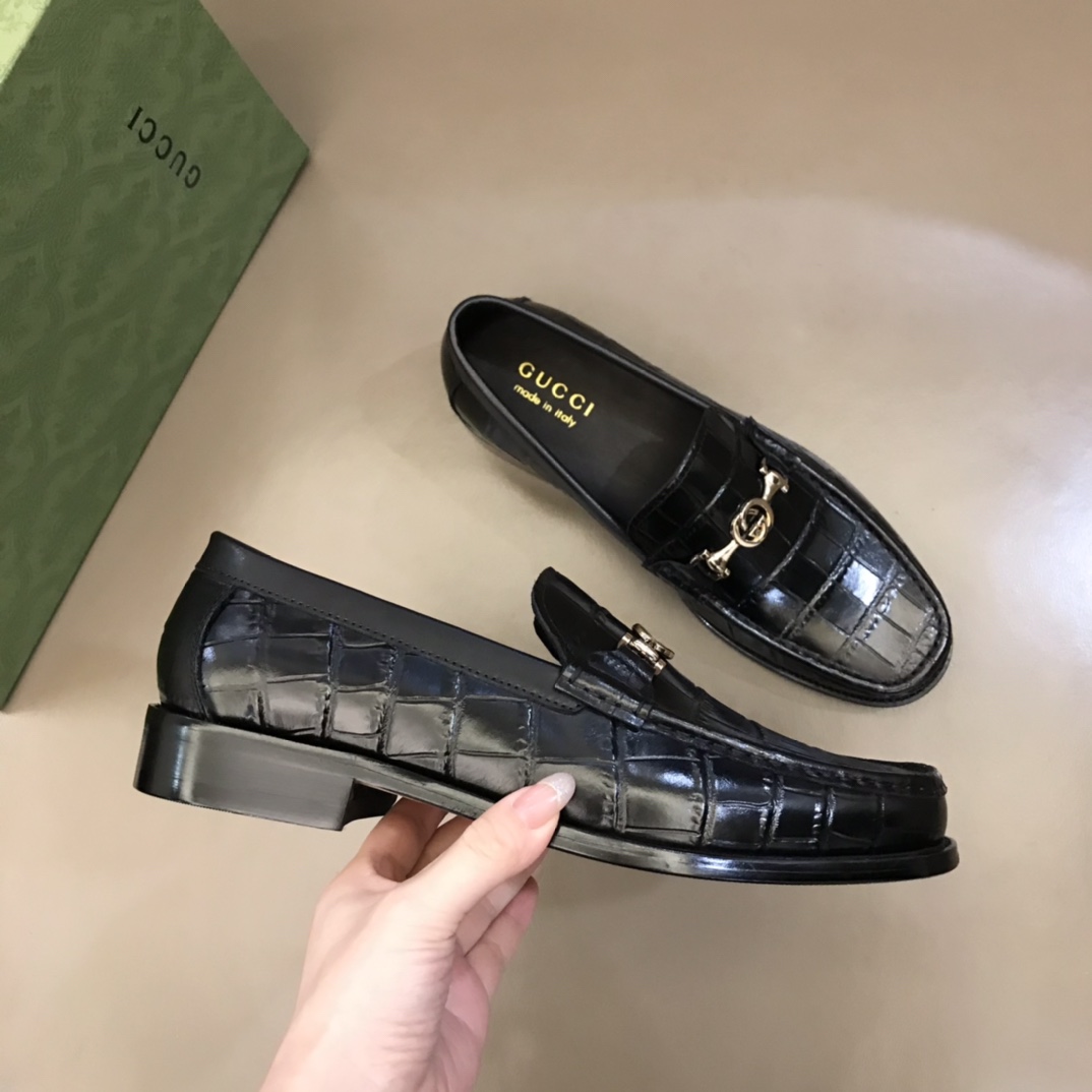 GUCCI 2022 new arrival Couples Formal shoes
