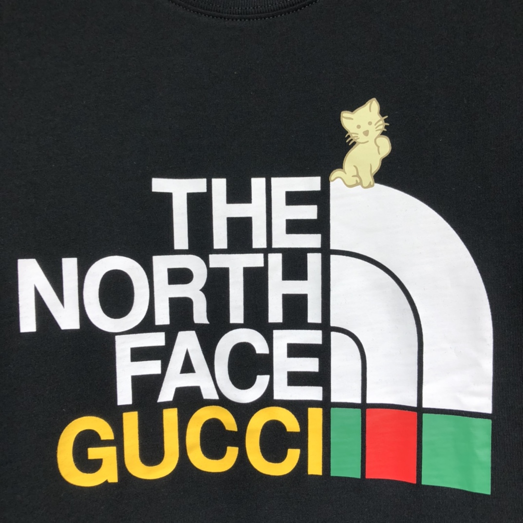 TNF x GU2022 Cat Printing T-shirt