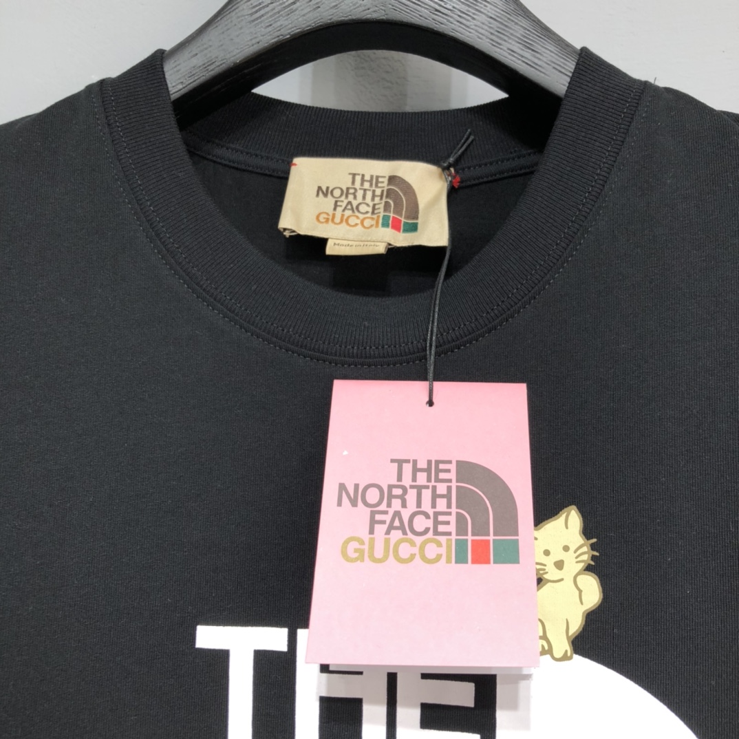 TNF x GU2022 Cat Printing T-shirt