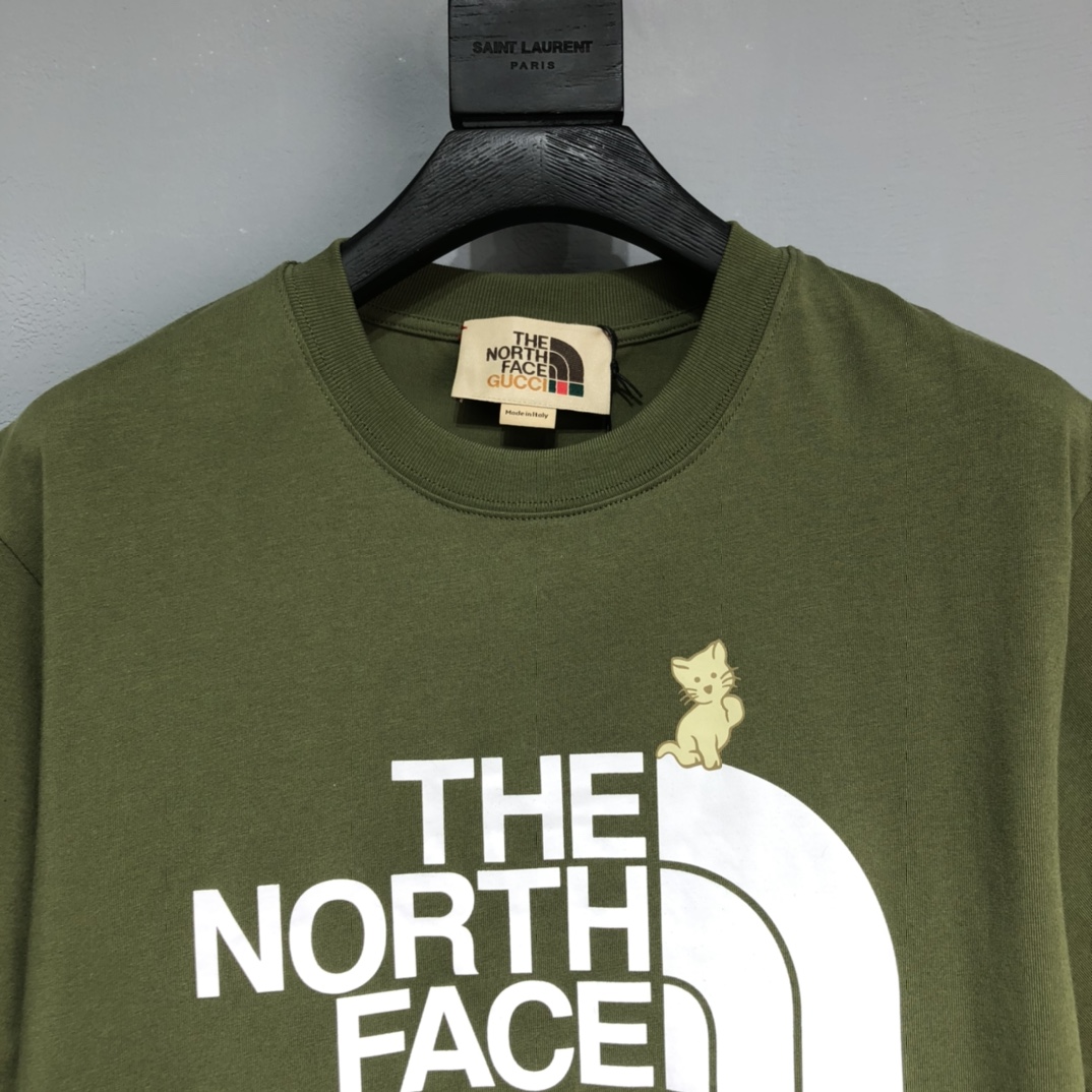 TNF x GU2022 Cat Printing T-shirt