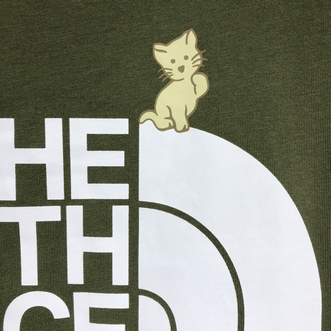 TNF x GU2022 Cat Printing T-shirt