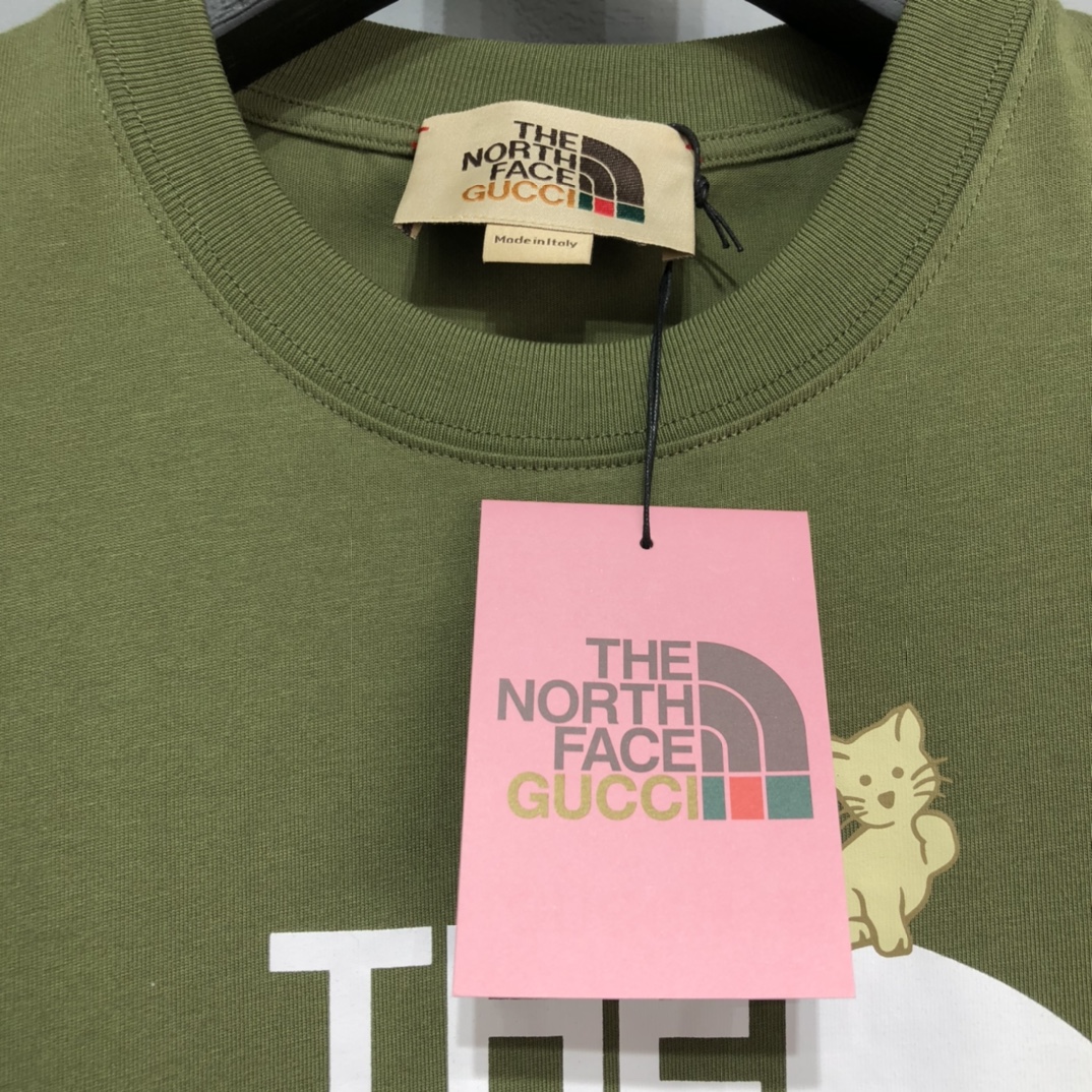 TNF x GU2022 Cat Printing T-shirt