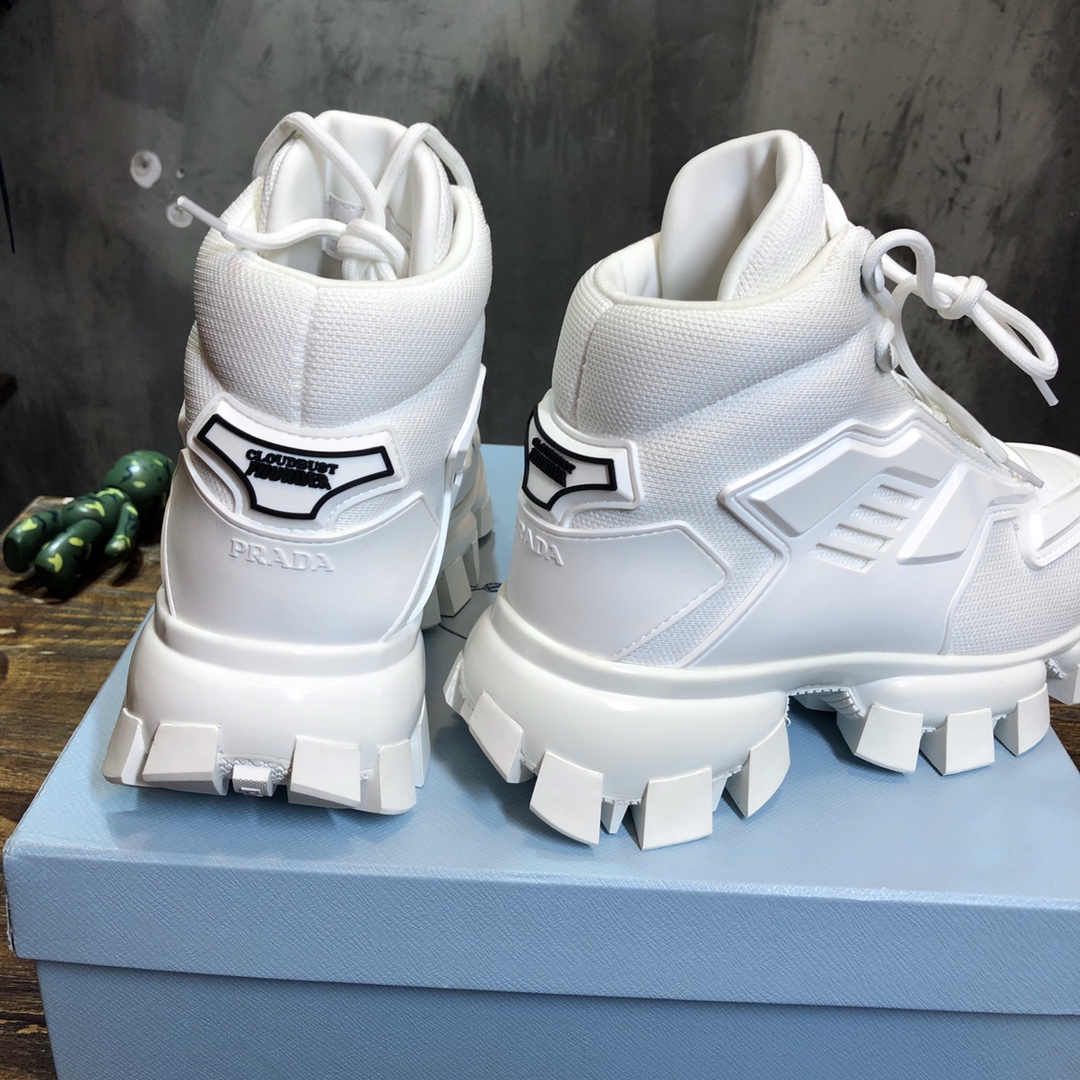 Prada classic high sneaker with King kong series