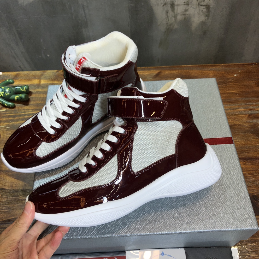 Prada classic high sneaker