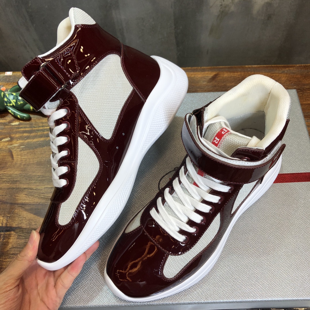 Prada classic high sneaker