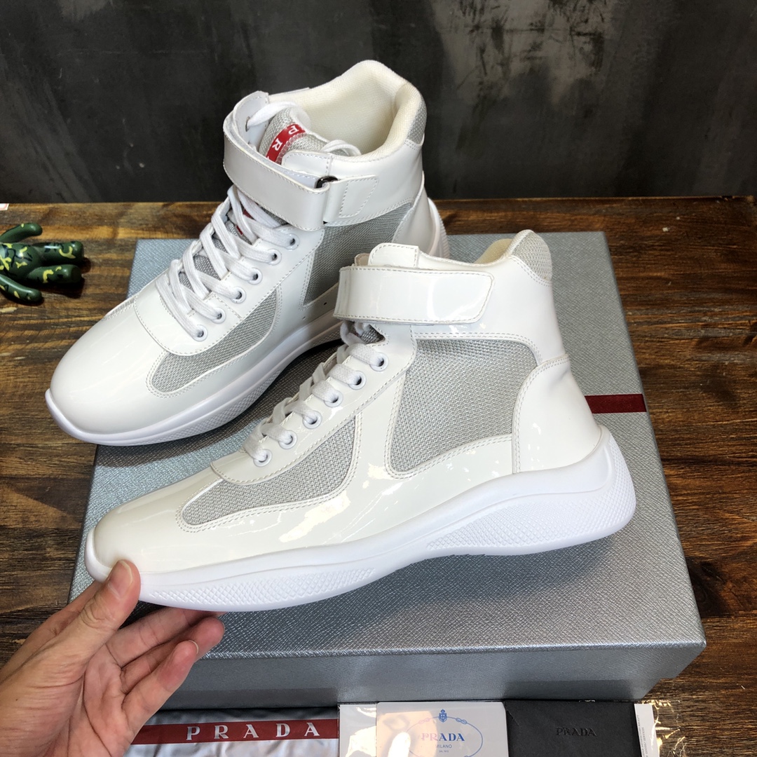 Prada classic high sneaker