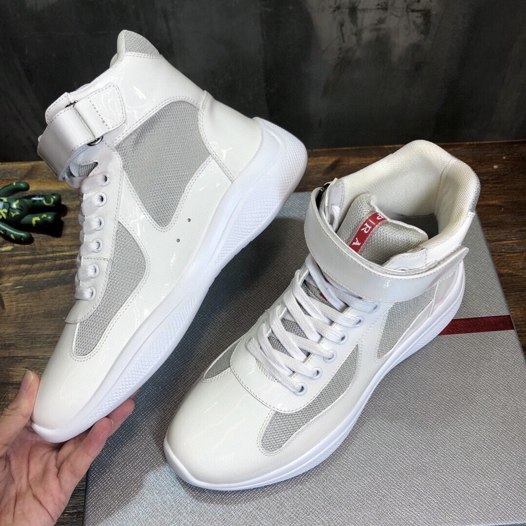 Prada classic high sneaker