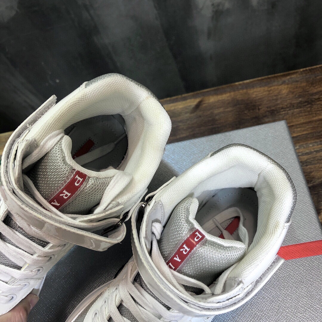 Prada classic high sneaker