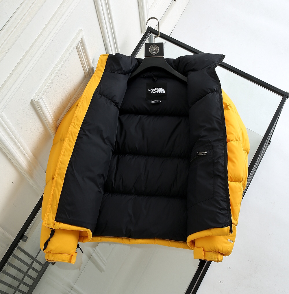 The North Face Down Jacket in Yellow