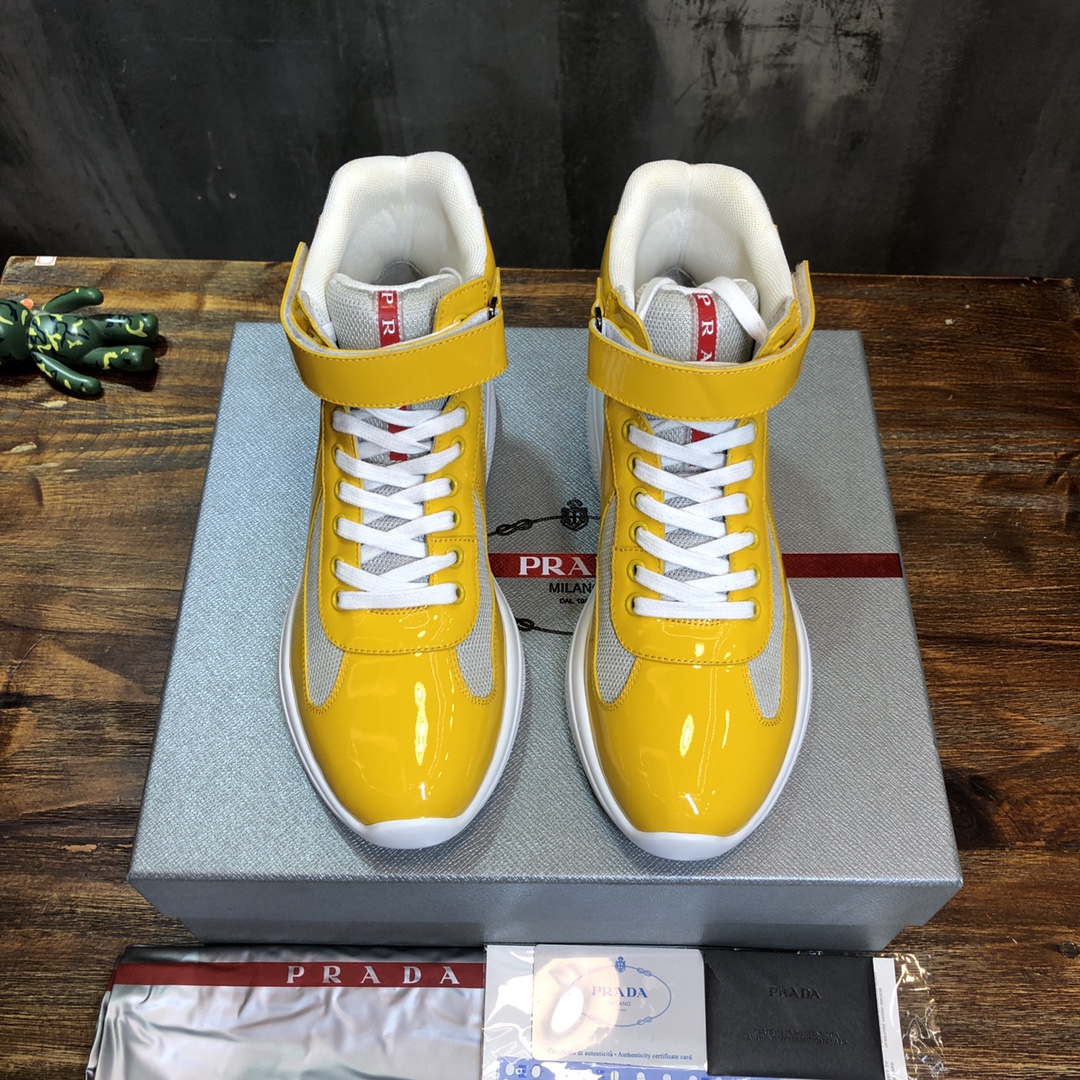 Prada classic high sneaker