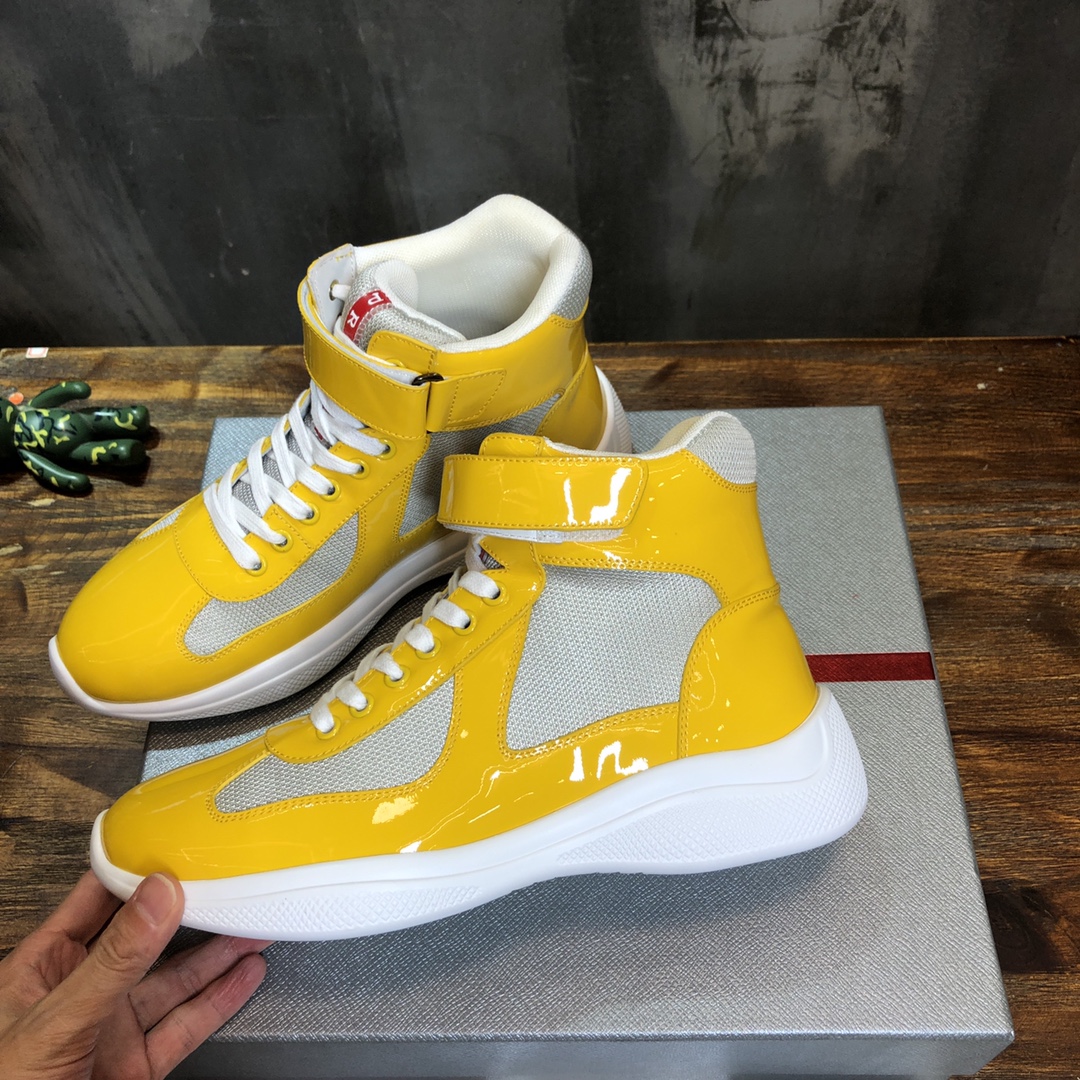 Prada classic high sneaker