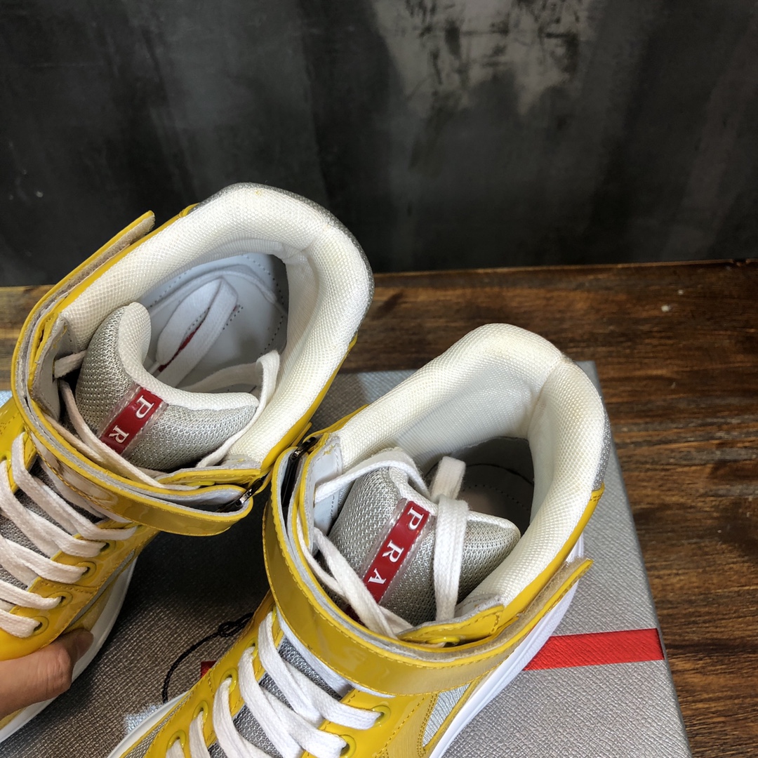 Prada classic high sneaker