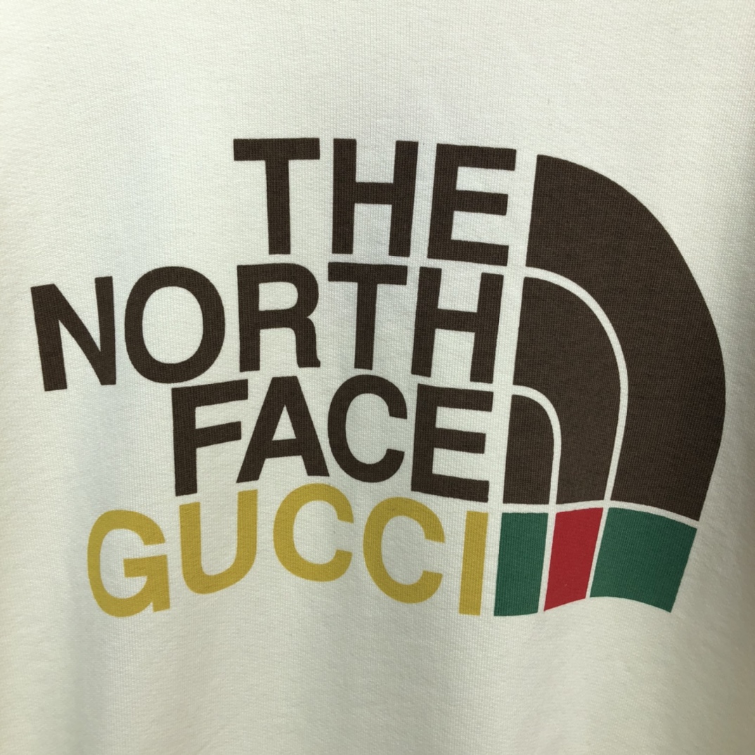 THE NORTH FACE * GUCCI Printing hoodie