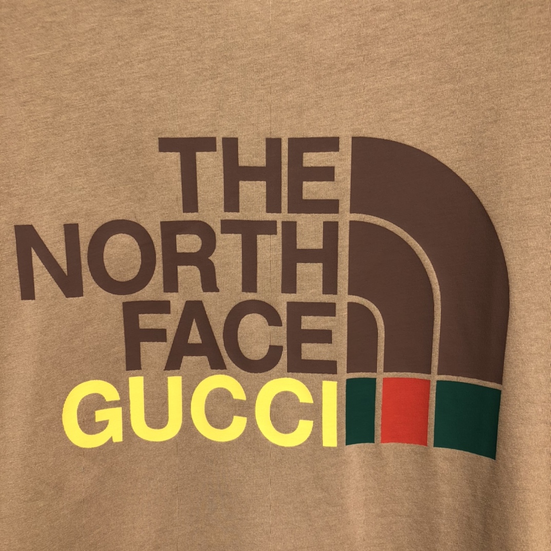 THE NORTH FACE  GUCCI Printing T-shirt