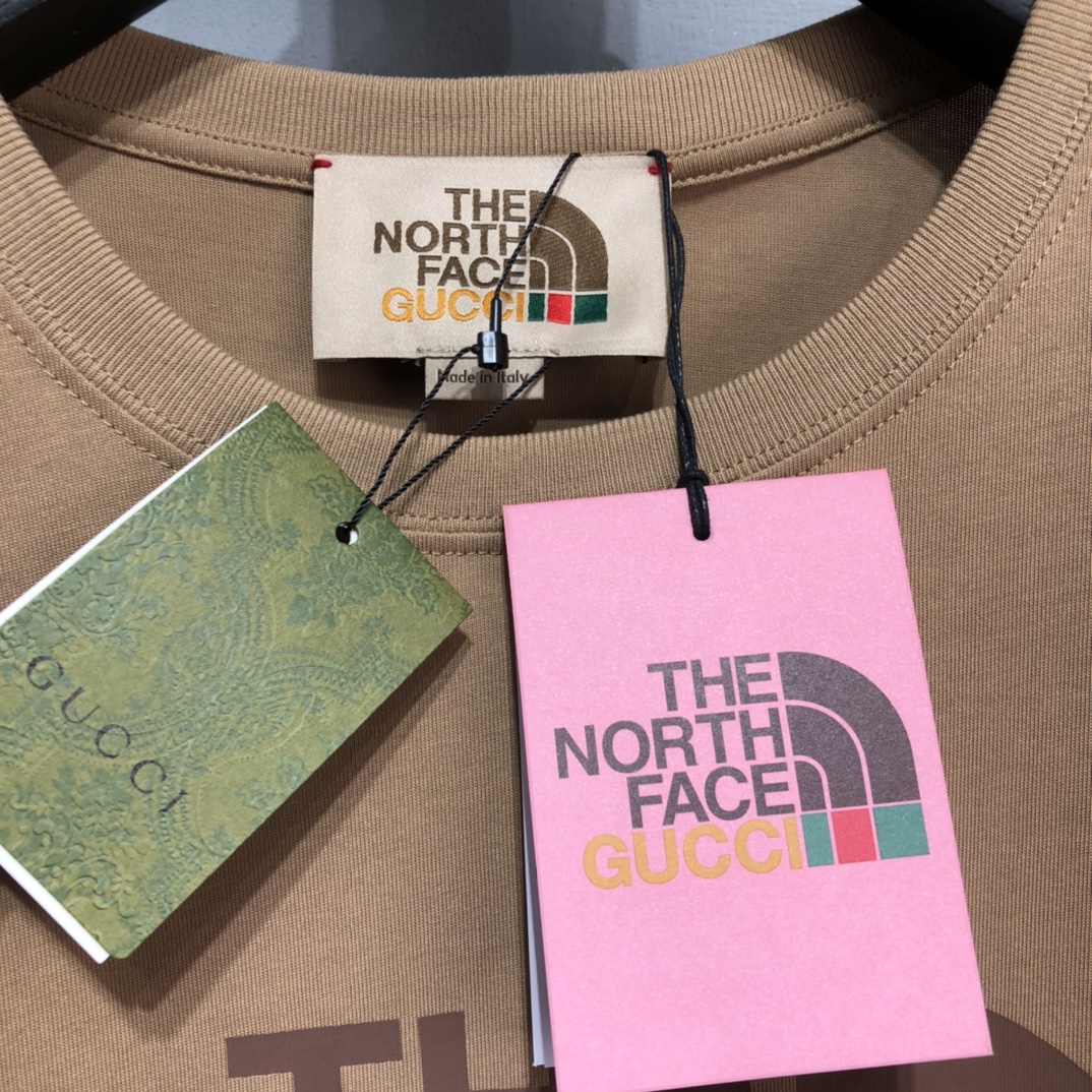 THE NORTH FACE  GUCCI Printing T-shirt