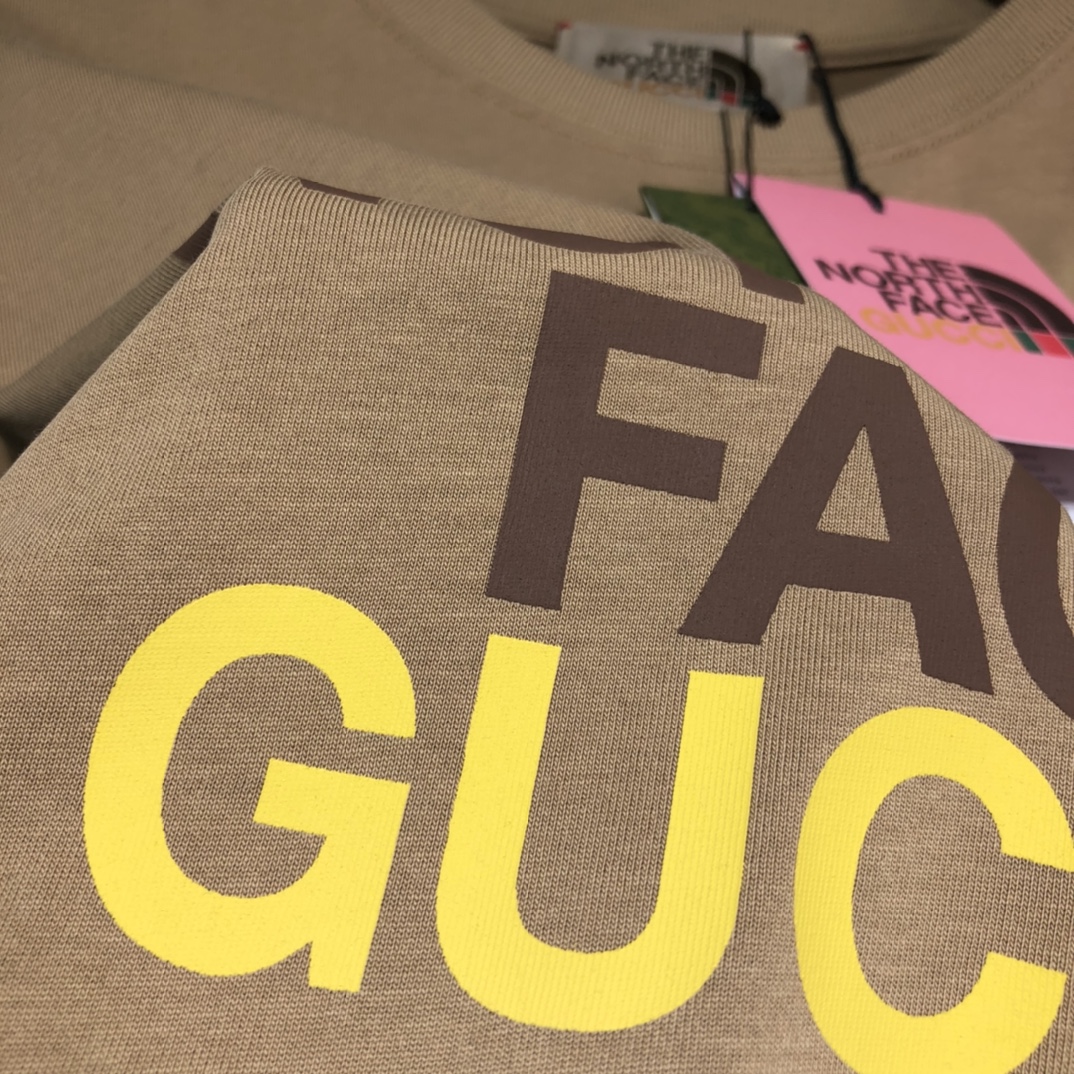 THE NORTH FACE  GUCCI Printing T-shirt